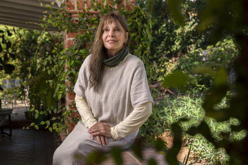 LOS ANGELES, CA - APRIL 28: Talia Shire poses for a portrait at her home for her new film, a small indie called "Working Man" in Bel Air on Tuesday, April 28, 2020 in Los Angeles, CA. (Dania Maxwell / Los Angeles Times)