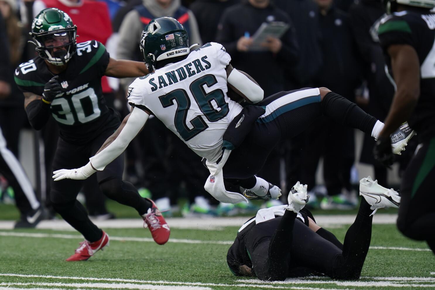 Philadelphia Eagles rookie Jason Huntley has to play in Week 17