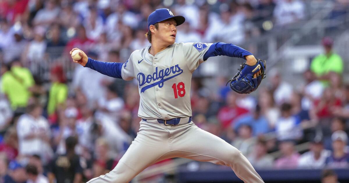 Yoshinobu Yamamoto bends but doesn't break as Dodgers split series versus Braves Yoshinobu Yamamoto bends but doesn't break as Dodgers split series versus Braves