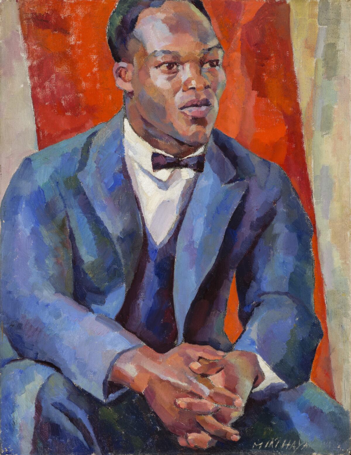 "Portrait of a Negro," by Miki Hayakawa.  