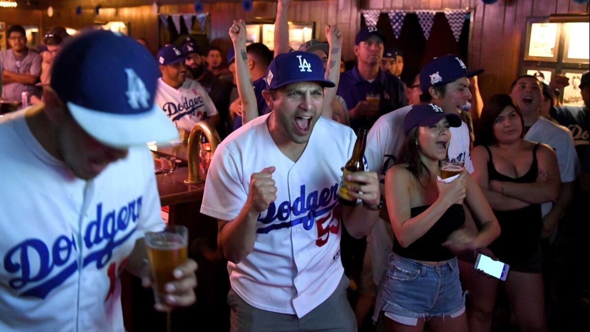 A favorite touchstone: The Short Stop near Dodger Stadium, where there is always something to cheer about.