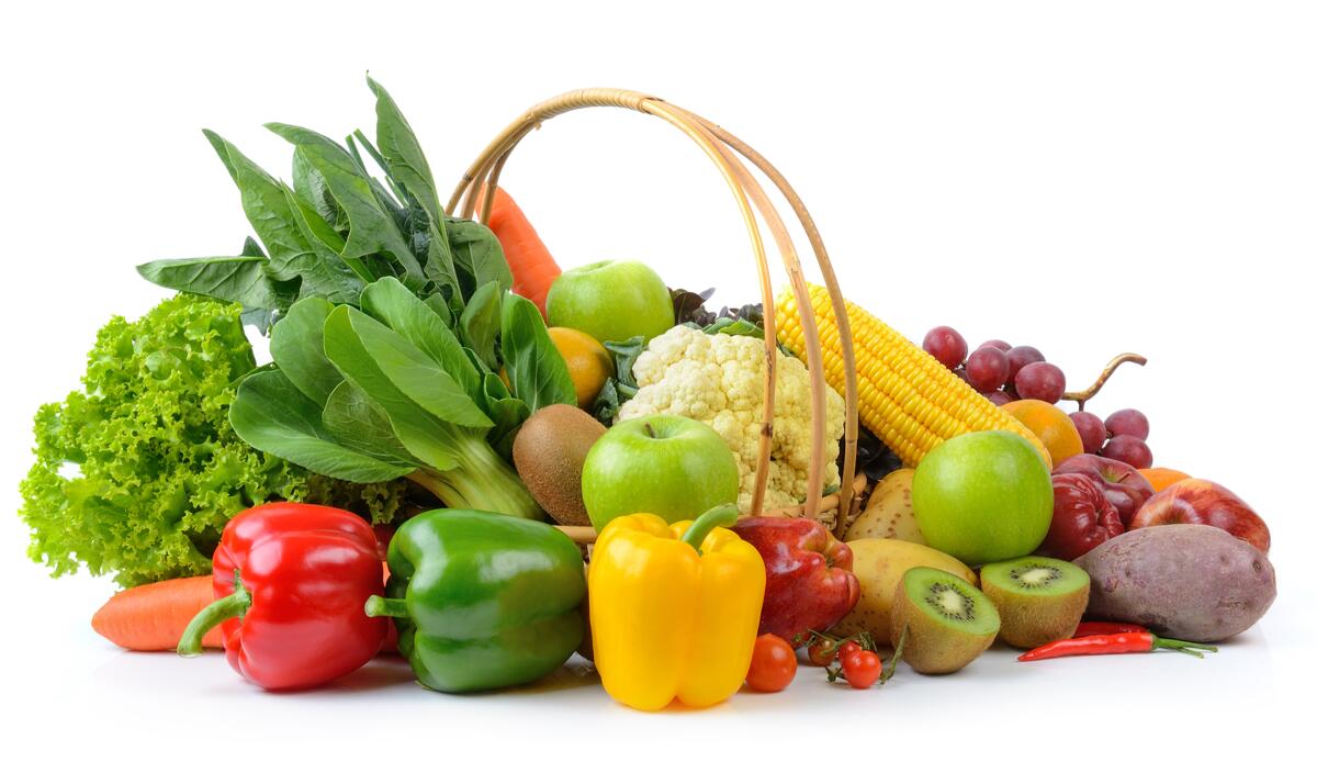 fruits and vegetables