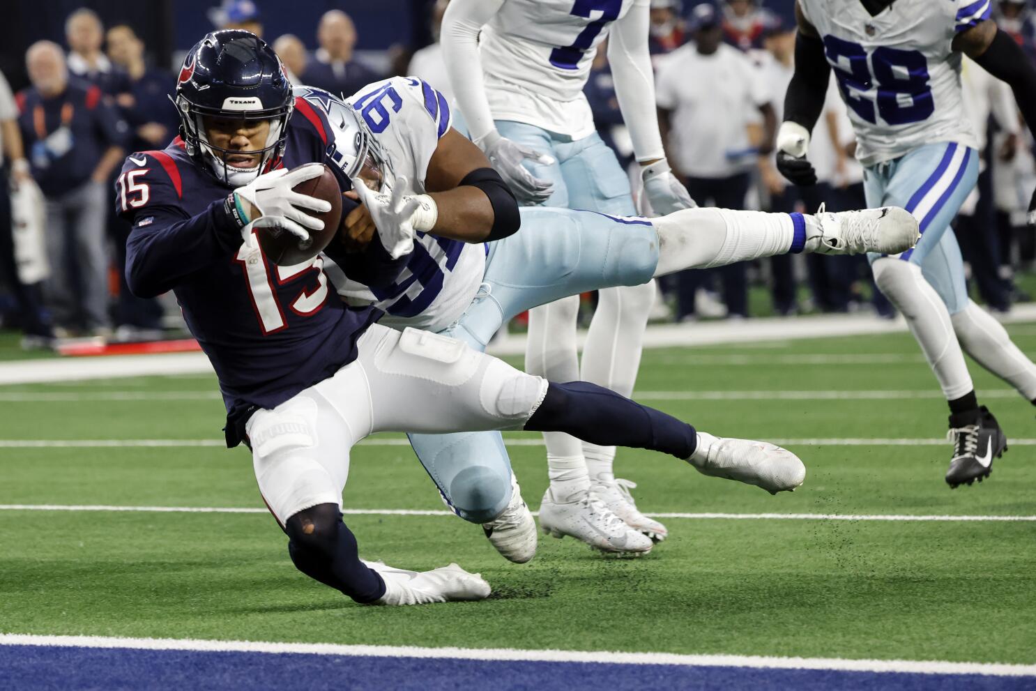 Texans throw wrinkle at Cowboys, can't close in 27-23 loss - The San Diego  Union-Tribune