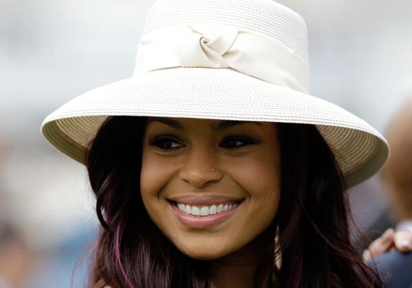 Singer Jordin Sparks attends the 137th Kentucky Derby at Churchill Downs on May 7, 2011 in Louisville, Kentucky.