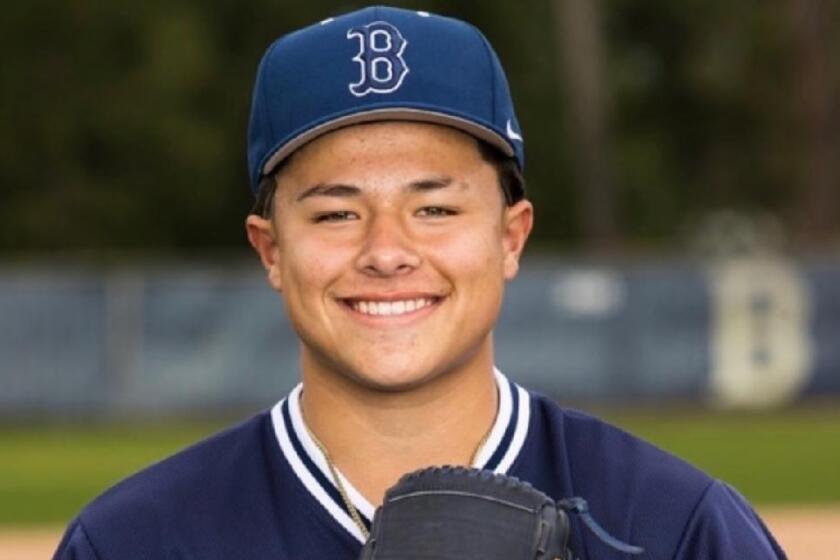 Sophomore Carlos Acuna of Birmingham had a big performance in win over Granada Hills.