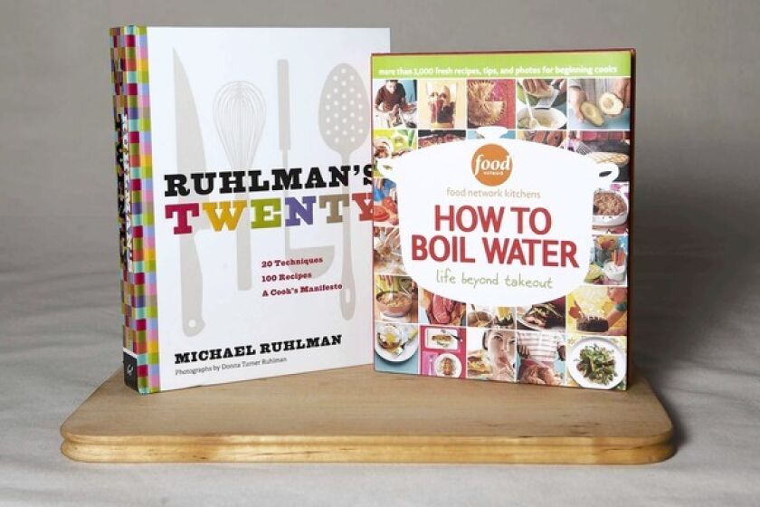 "Ruhlman's Twenty" by Michael Ruhman and Food Network's "How to Boil Water."