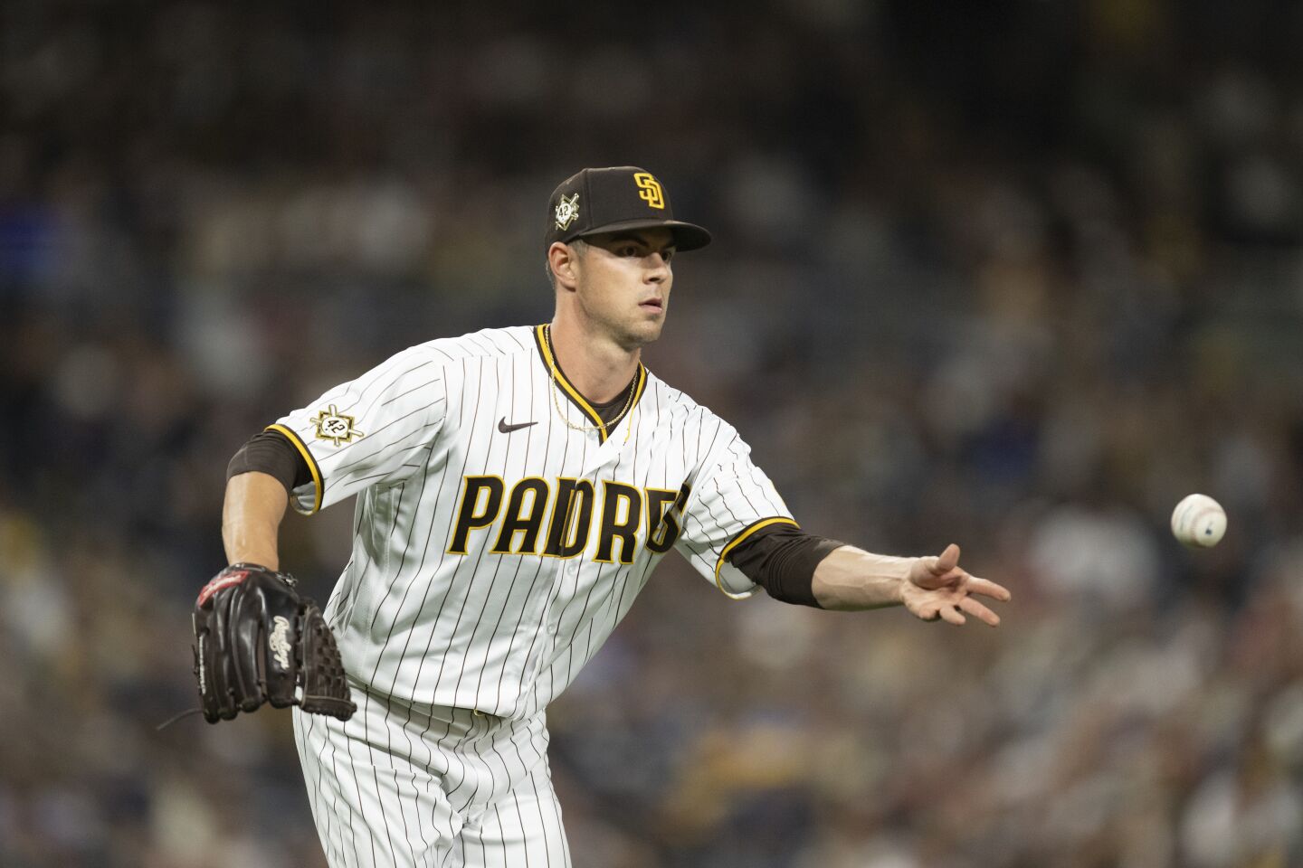 Game 3: Padres LHP MacKenzie Gore (0-0, 3.38 ERA)The 22-year-old rookie struck out three against two walks and allowed just three hits in 5 1/3 innings in his MLB debut on Friday. Gore, the organization’s top pitching prospect, struck out 16 batters in 12 innings (4.50 ERA) this spring.