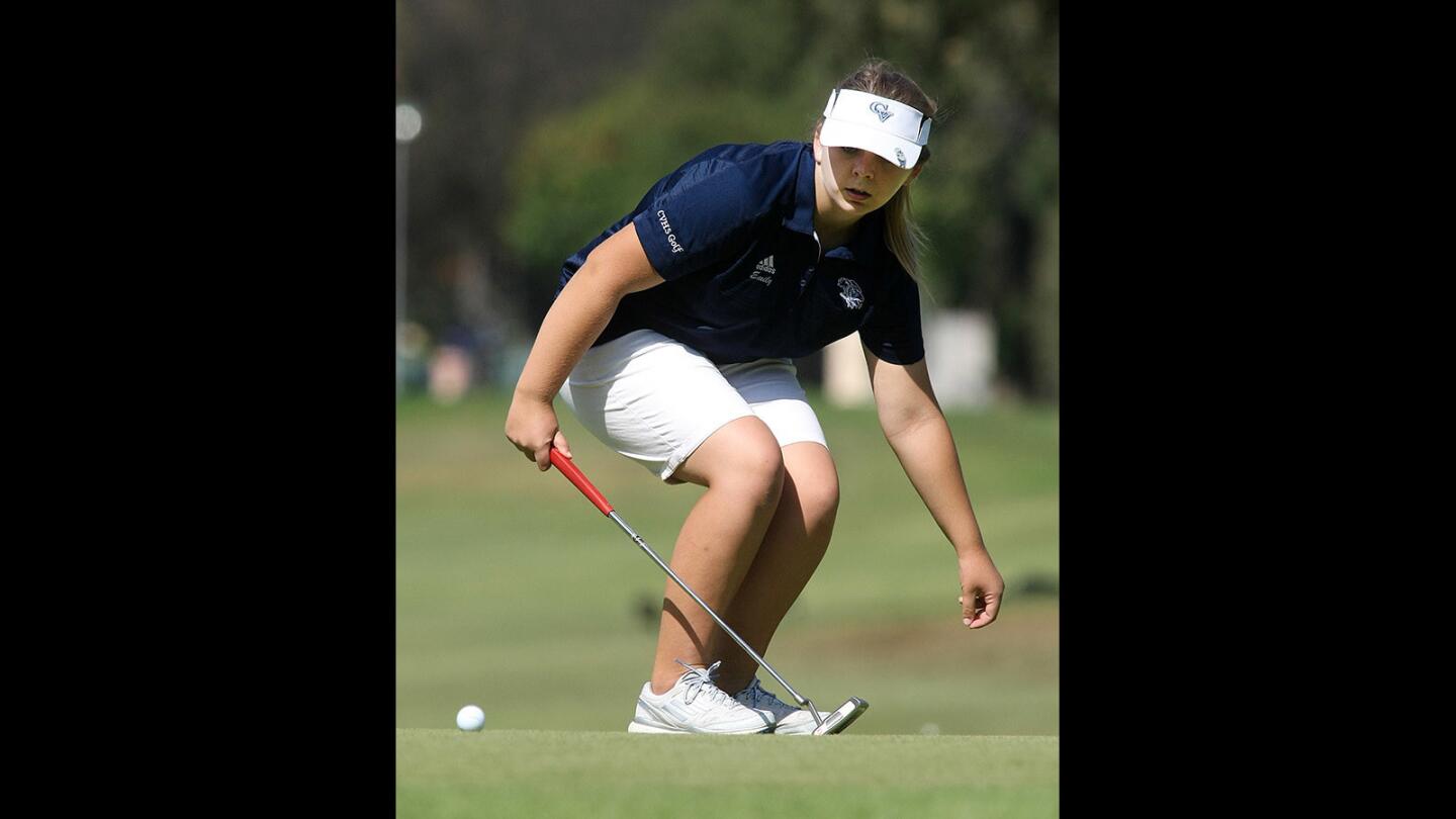 Photo Gallery: Pacific League girls' golf at Santa Anita Golf Course