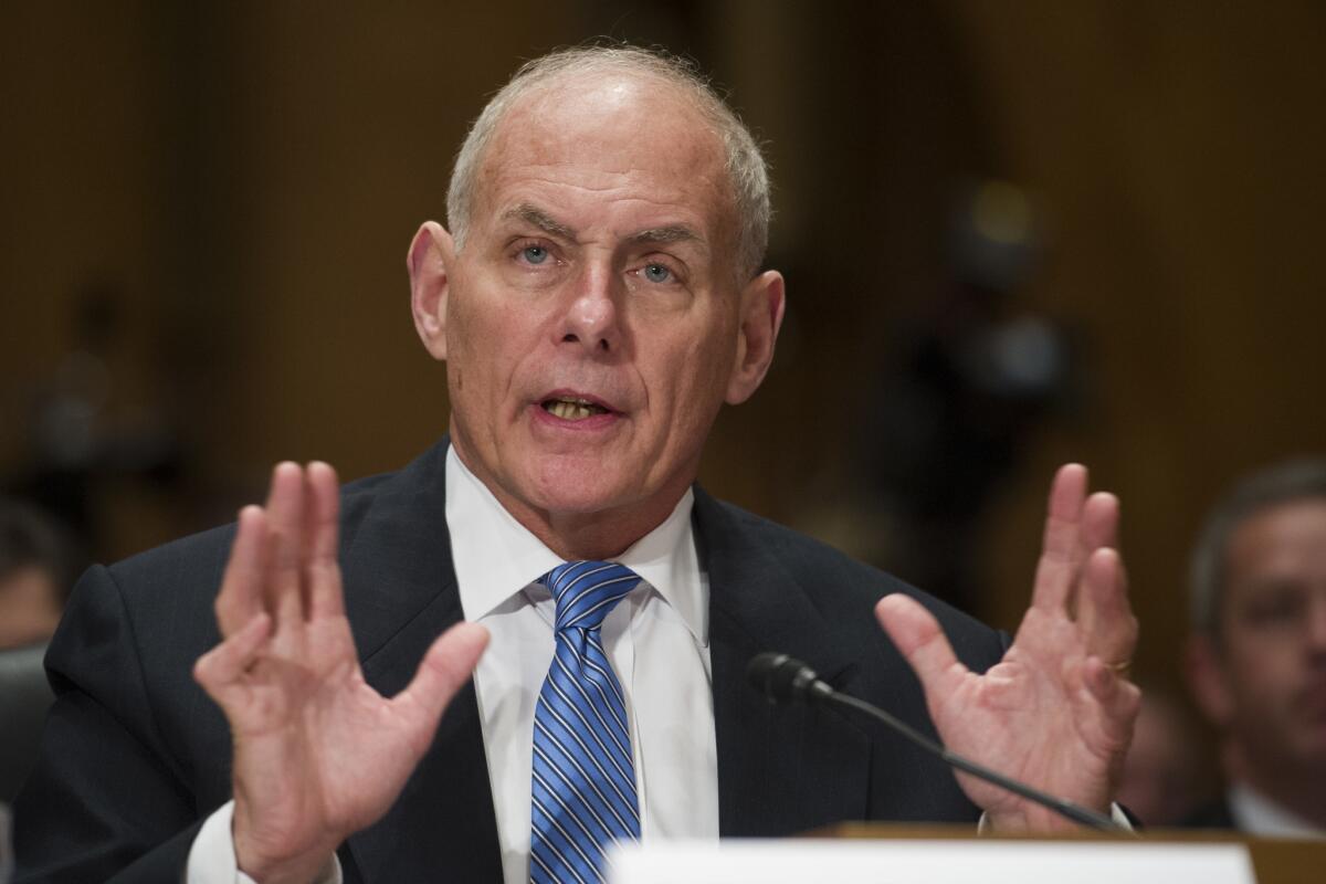 Former White House Chief of Staff John F. Kelly has joined the board of the conglomerate operating the largest facility for migrant children in the country.