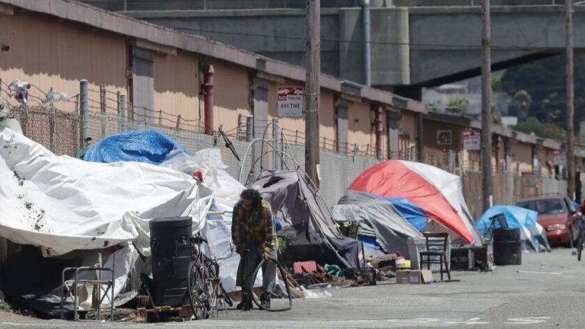 San Francisco Homeless Count Goes From Bad To Worse Jumping 30 From 17 Los Angeles Times