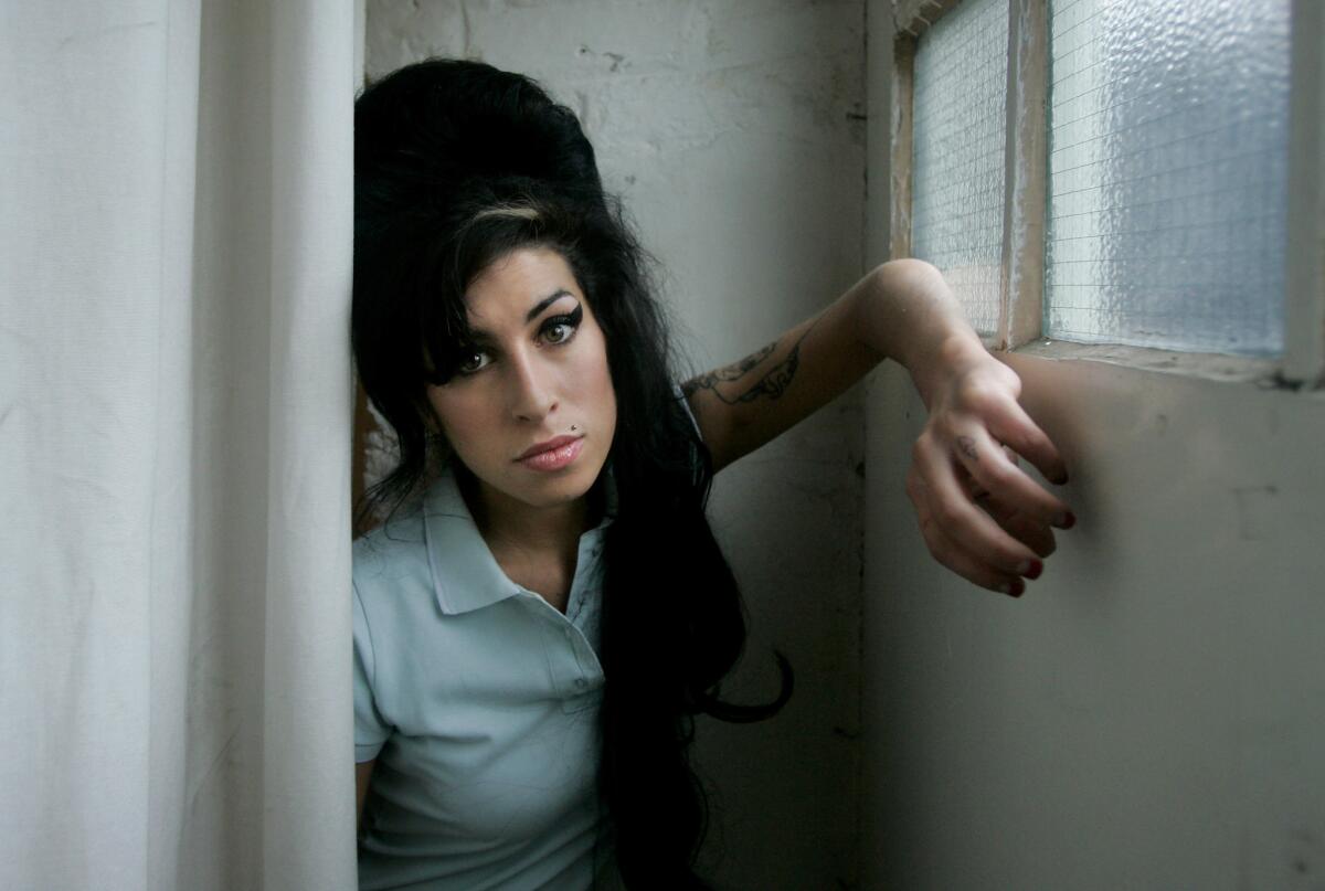 Amy Winehouse, at a North London studio in 2007, died in July 2011 at 27.