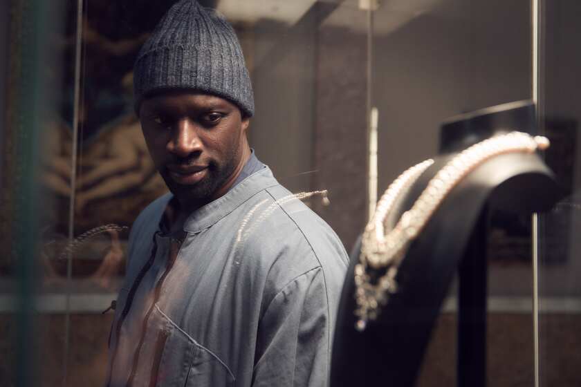Omar Sy in the Netflix series "Lupin."