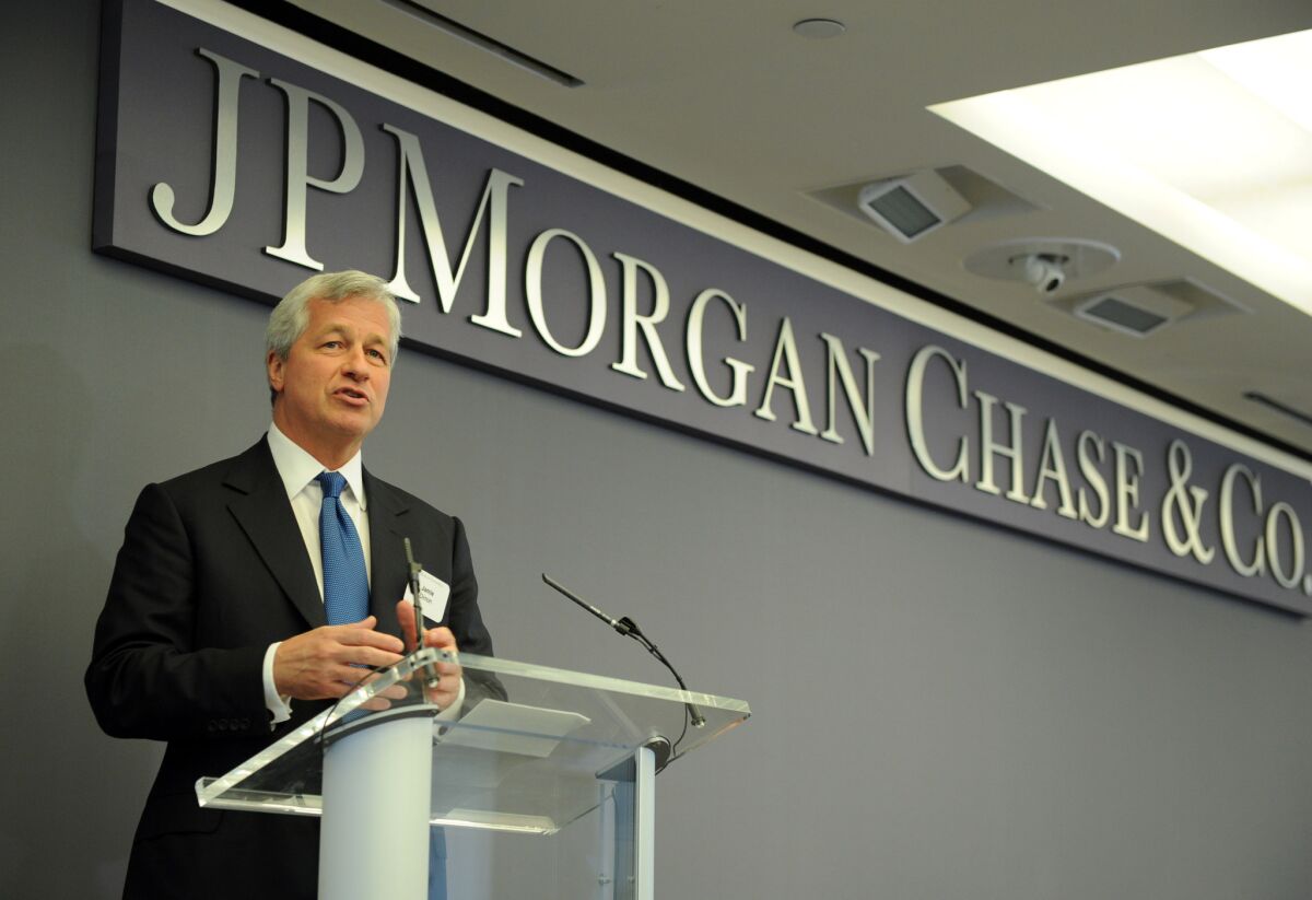 JPMorgan Chase CEO Jamie Dimon said the bank may be under-provisioned by $20 billion if the U.S. hit a double-dip recession.