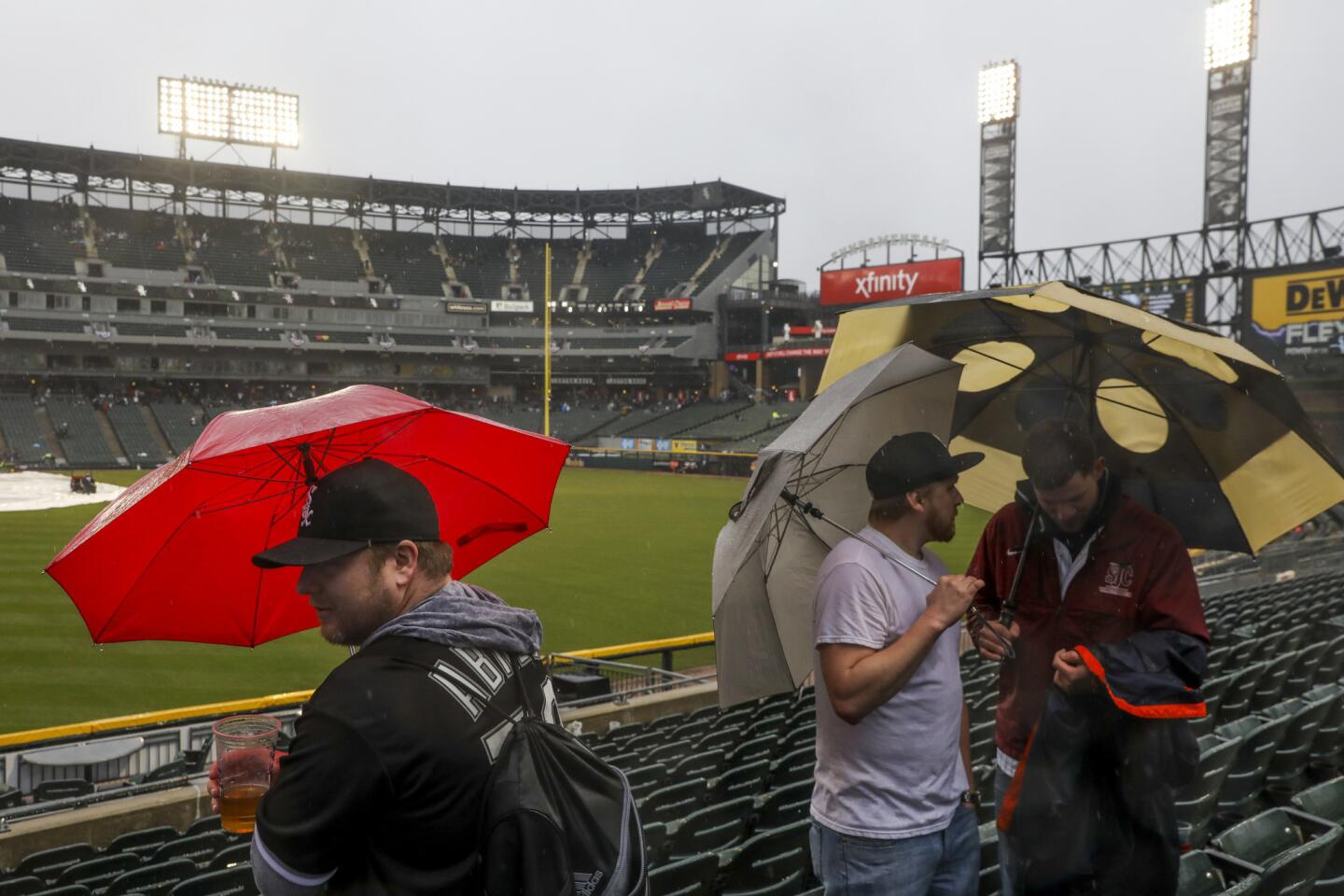 Opening day rainout: White Sox vs. Tigers