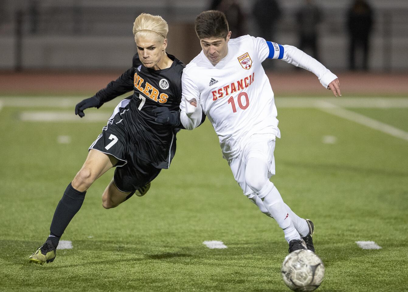 Photo Gallery: Estancia vs. Huntington Beach in boys’ soccer