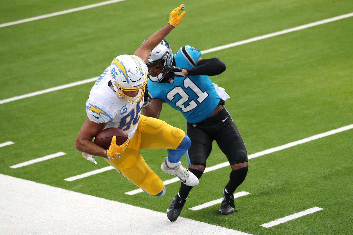 Carolina Panthers vs. Los Angeles Chargers