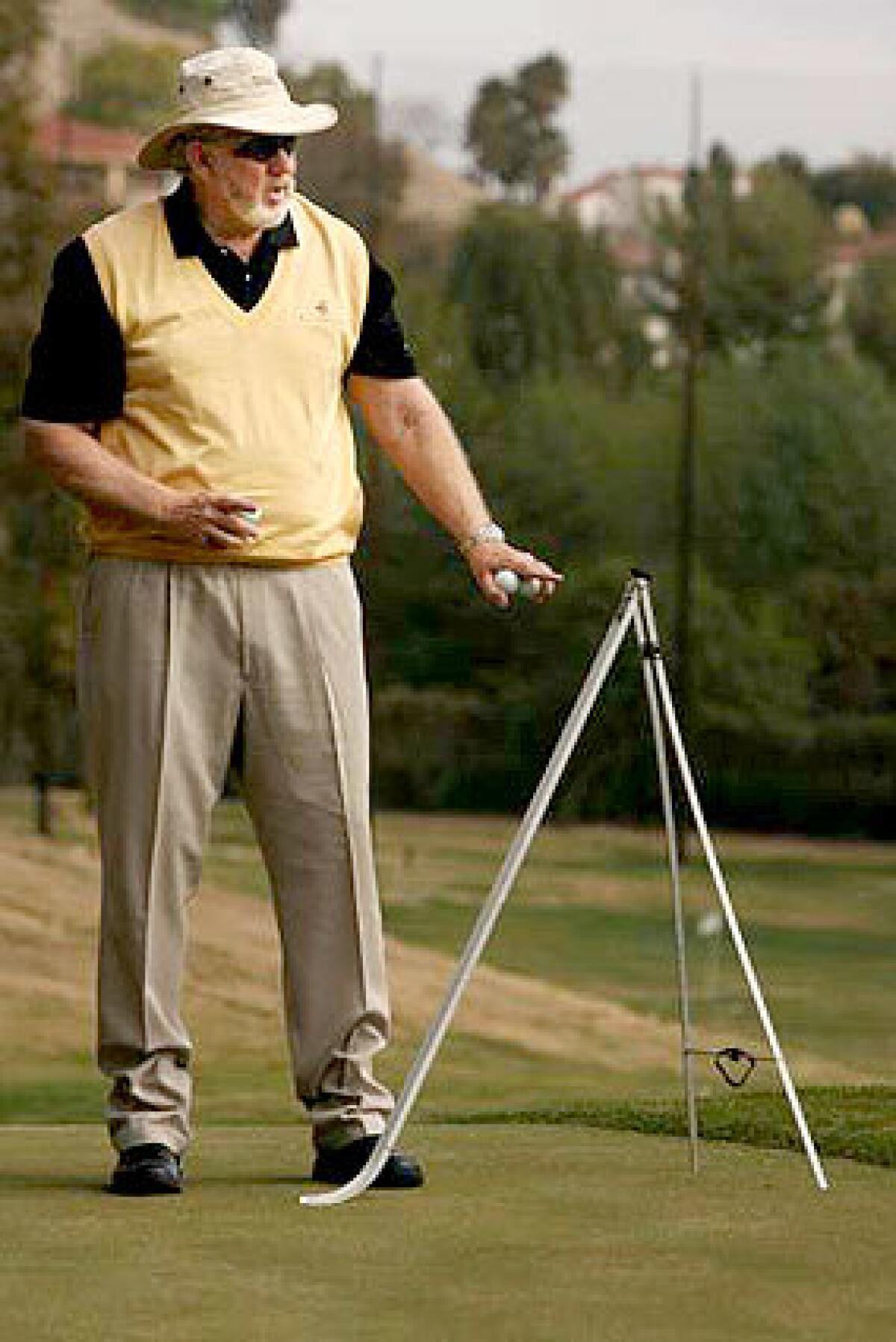 Guru to the pros Dave Pelz talks about this teaching tool called a "true roller" that he has used for 20 years when teaching putting. The noted golf instructor has counseled such players as Phil Mickelson on the short game of putting, chipping and getting out of sand traps.