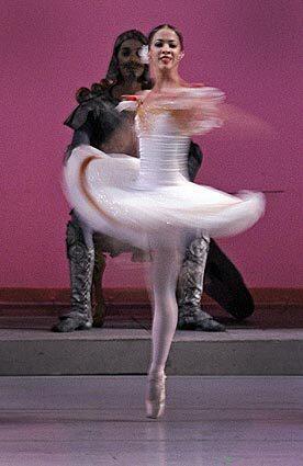 Anette Delgado as Kitri in "Don Quixote" by the Ballet Nacional de Cuba.