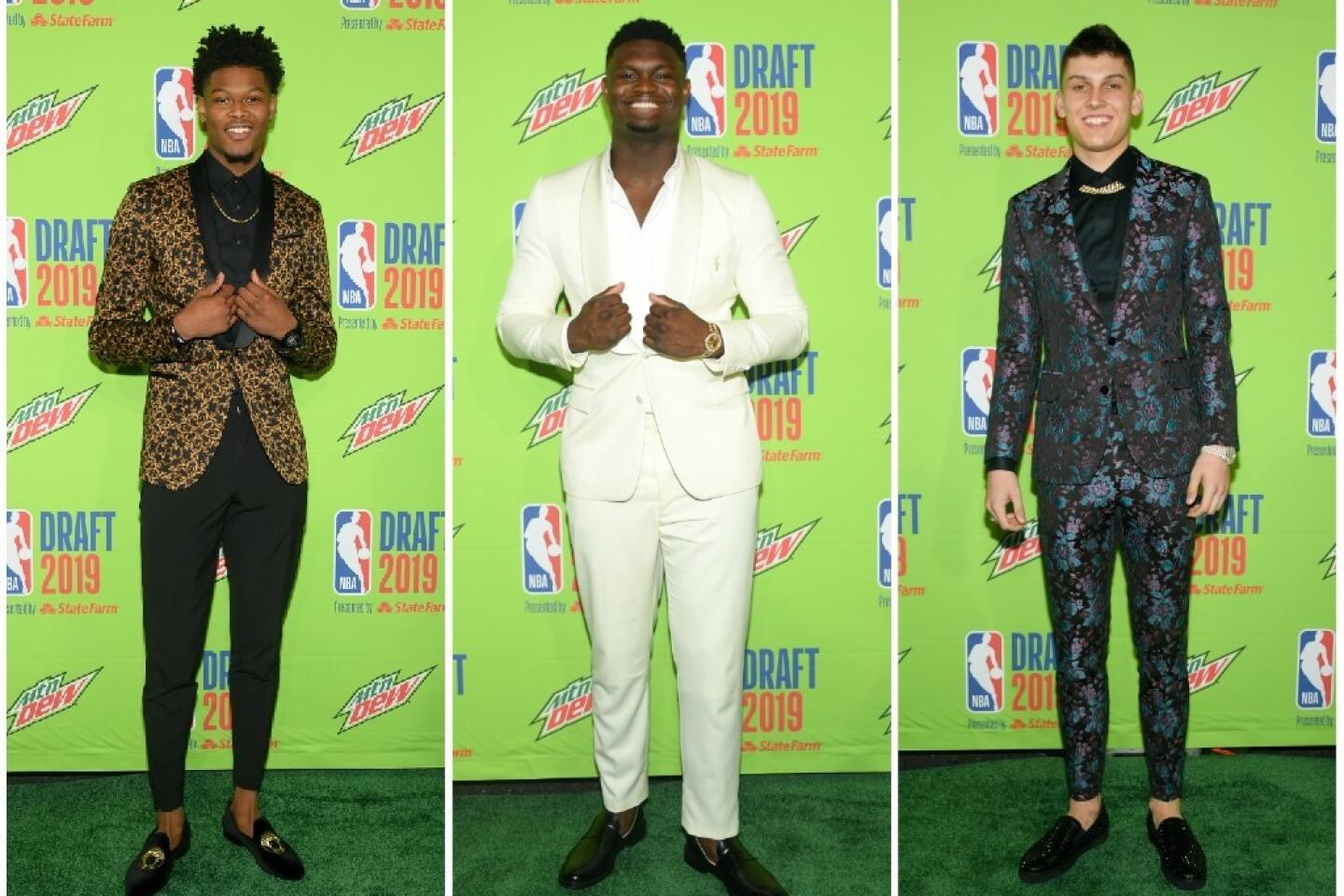 2019 NBA Draft style -- arrivals