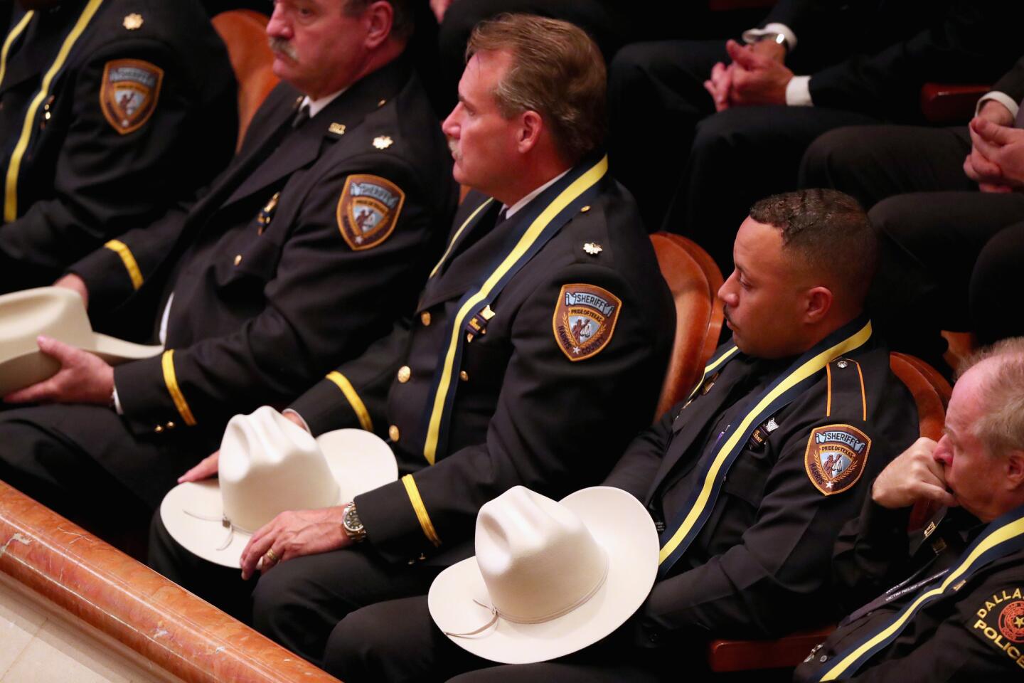 Memorial for slain Dallas officers