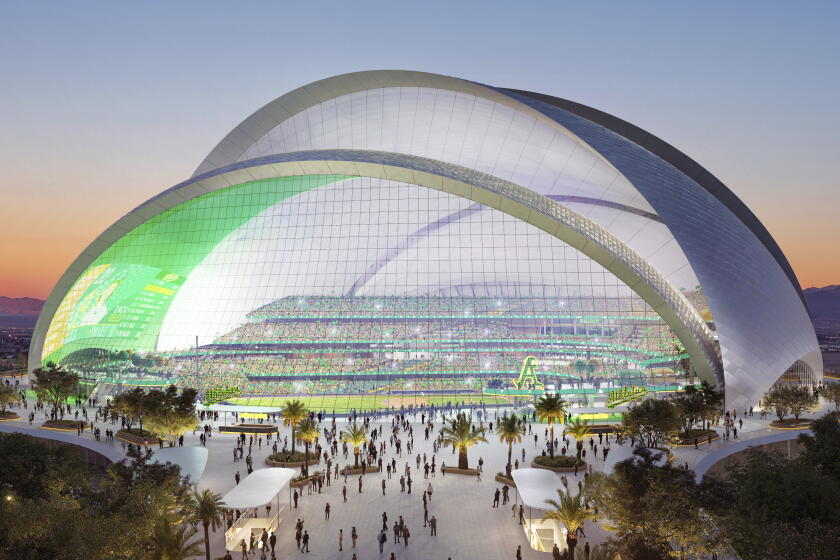 The Oakland Athletics and their design teams released renderings Tuesday, March 5, 2024.
