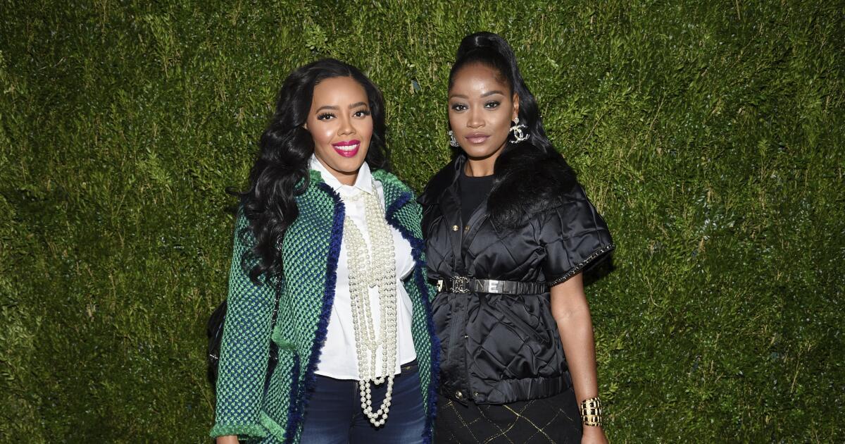 Keke Palmer defends Angela Simmons over controversial post with Oreo-filled bathtub Keke Palmer defends Angela Simmons over controversial post with Oreo-filled bathtub