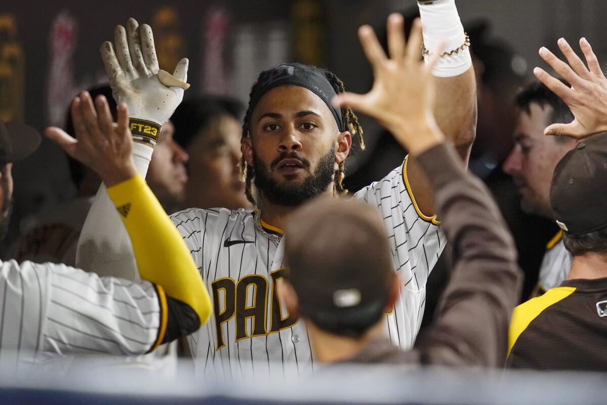 The Padres' Fernando Tatis Jr.