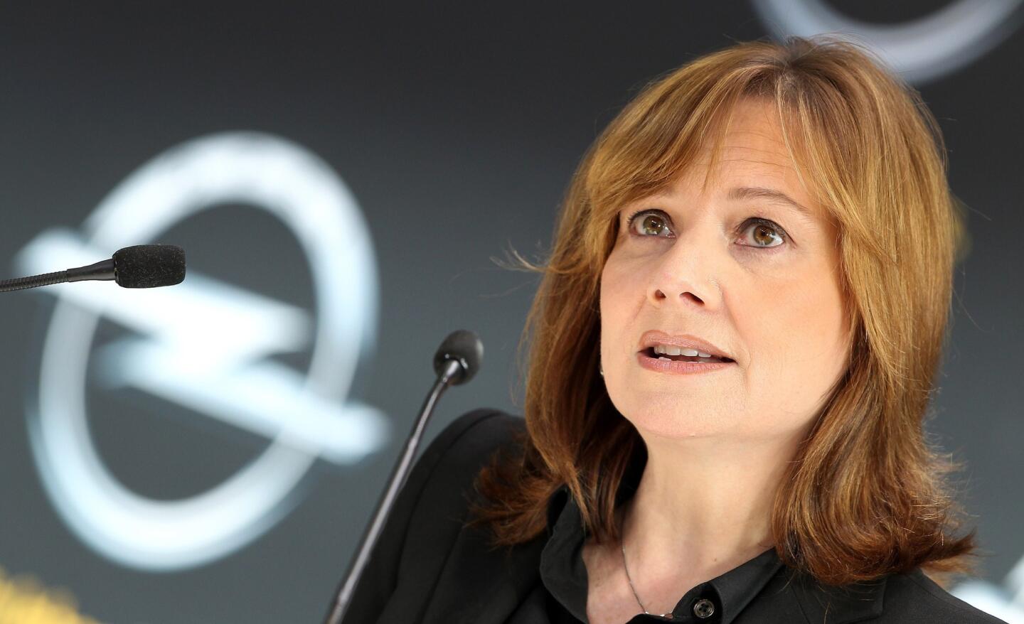 Mary Barra, the new CEO of General Motors, famously told GM engineers that there could be no excuses. "No more crappy cars," she said bluntly. Barra, 52, most recently was GM's highly regarded chief of product development. Now, the engineering manager and company veteran of 30-plus years needs to keep the entire multinational corporation on its game: "pushing GM's middle management and old guard to think and act differently," writes CNBC. Her predecessor Dan Akerson, who had predicted that a "car gal" would someday run one of Detroit's Big Three automakers, calls her "one of the most gifted executives I've met in my career." But Barra, a Stanford MBA who started at GM at age 18, knows it's fundamentally about making, and selling, great cars. Sure, she's pleased that her appointment as the first woman to run a major car company may drive interest in science, technology, engineering and math. Still, as she told the Detroit Free Press: "My gender doesn't really factor into my thinking when I come into the room." "There is no right turn or left turn we're going to be making," Barra says. "We want to accelerate."