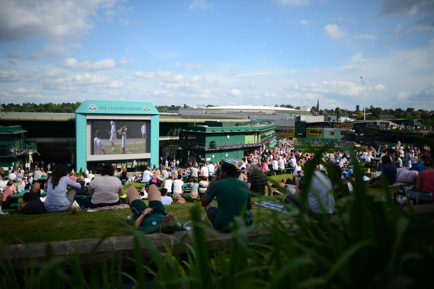 Wimbledon, London, finals July 5 and 6