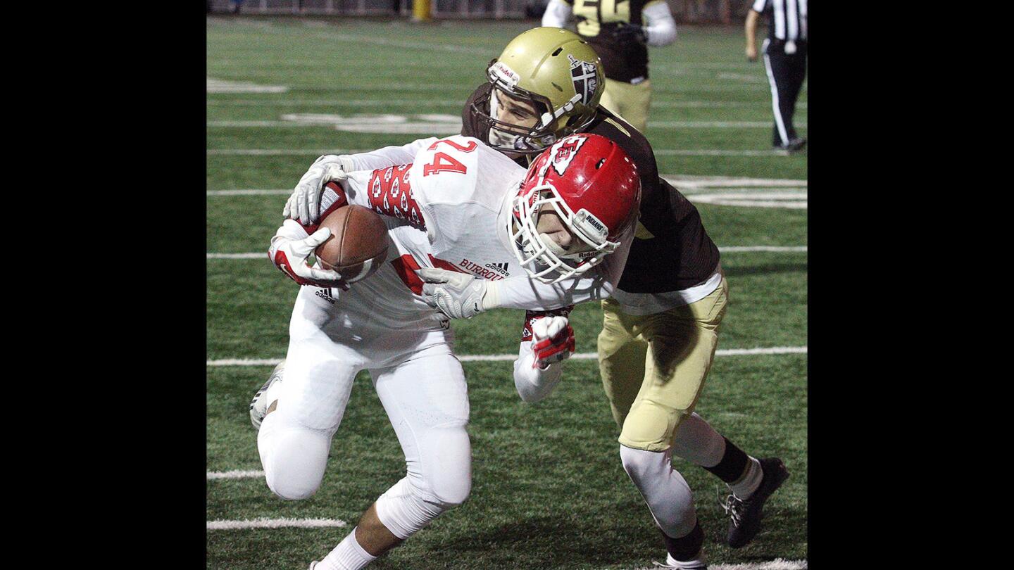 Photo Gallery: St. Francis beats Burroughs in Southern Section CIF playoff football