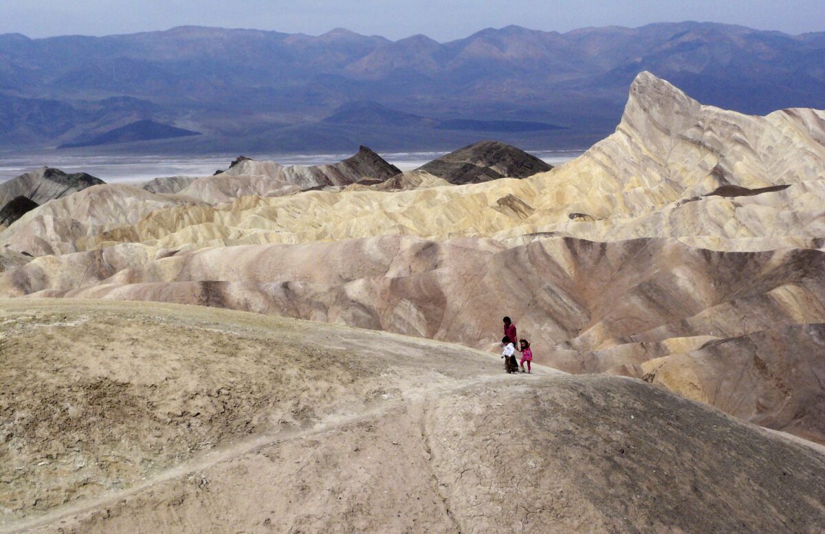 Beautiful vistas await those who visit Death Valley National Park, Calif.