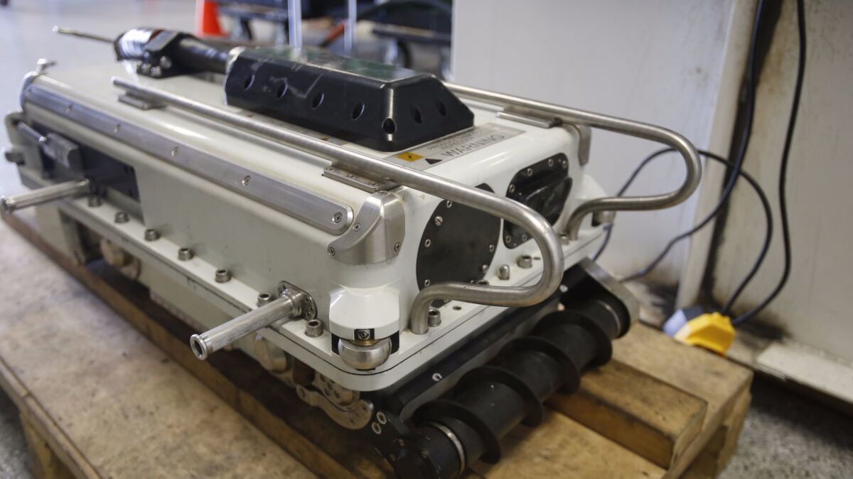 Diakont plans to roll out a robot called the Stingray that will inspect the floor of tanks containing fuels such as gasoline, diesel and jet fuel.
