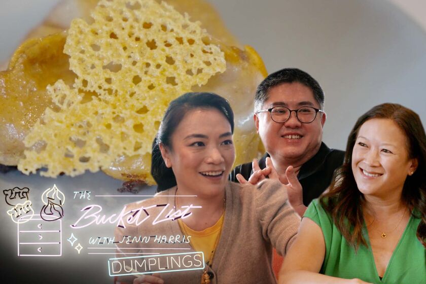 Local enthusiasts who call themselves The Dumpling Mafia share what they think a dumpling is.