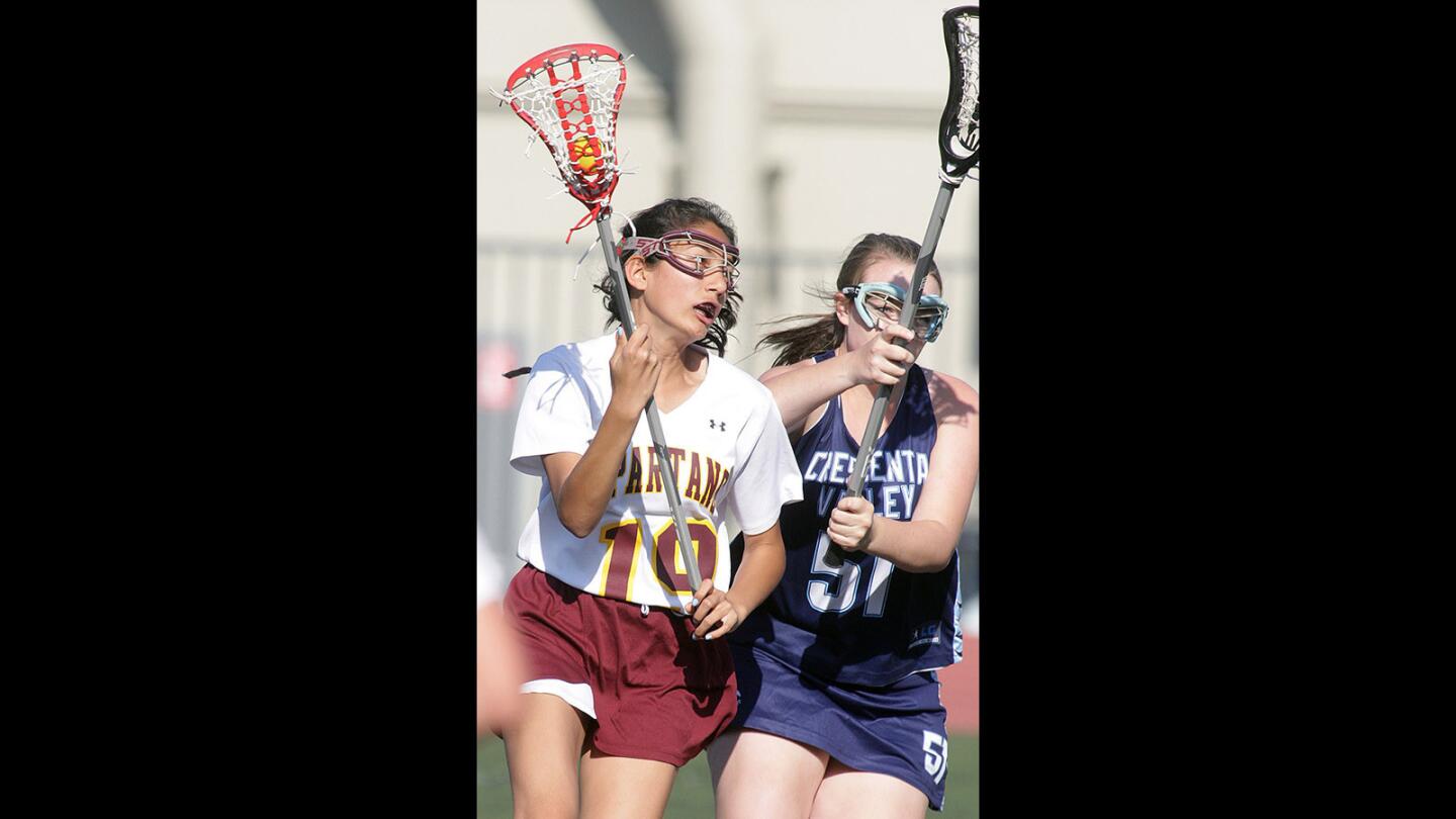 Photo Gallery: Crescenta Valley vs. La Cañada girls' lacrosse
