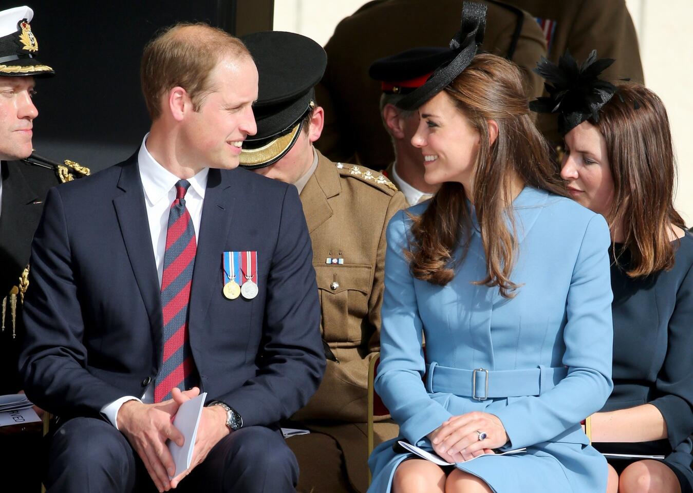 D-Day: Prince William and Catherine in Normandy