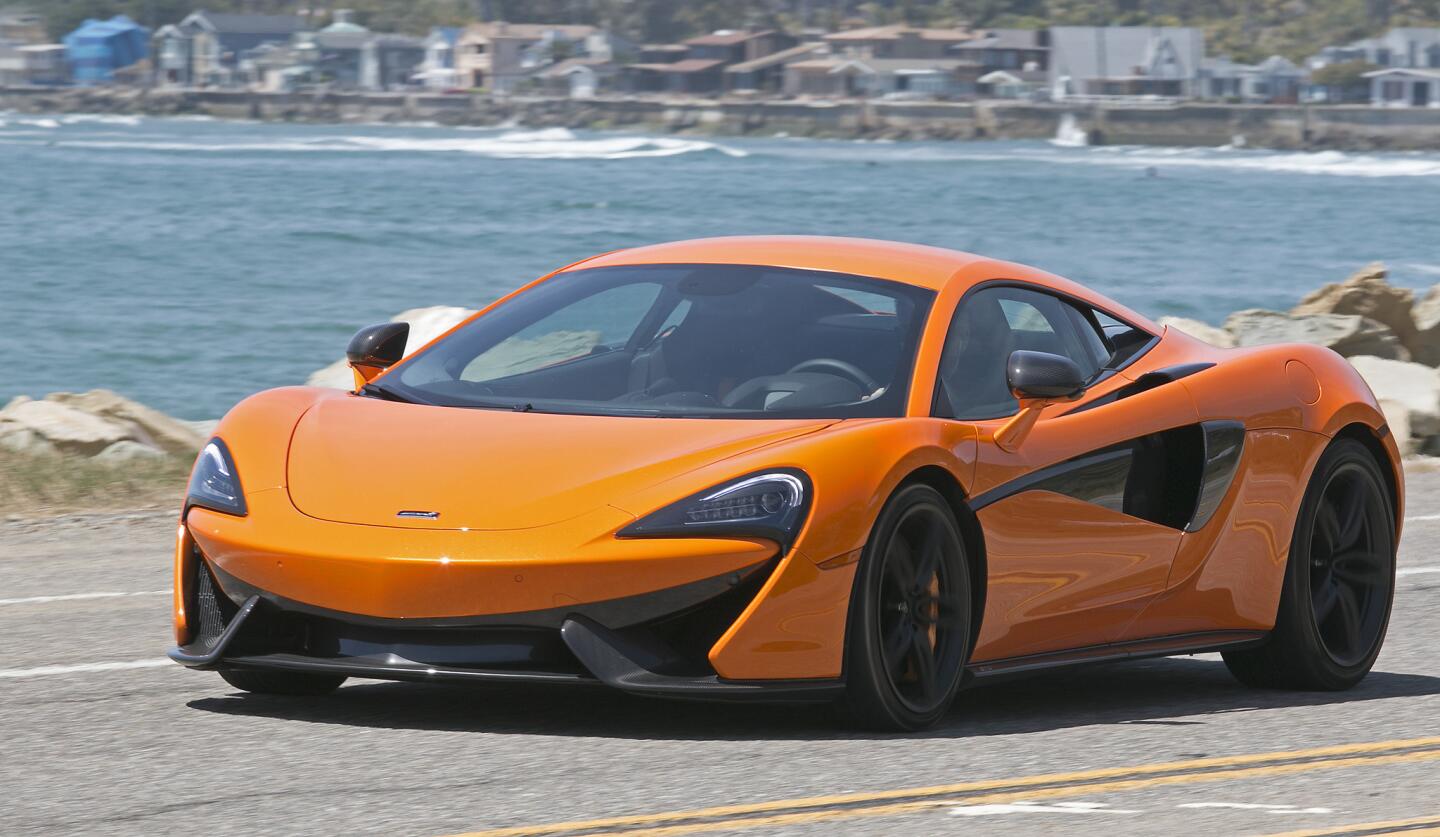 The McLaren 570S is the company's entry-level sports car but it still carries a hefty price tag of nearly $200,000.