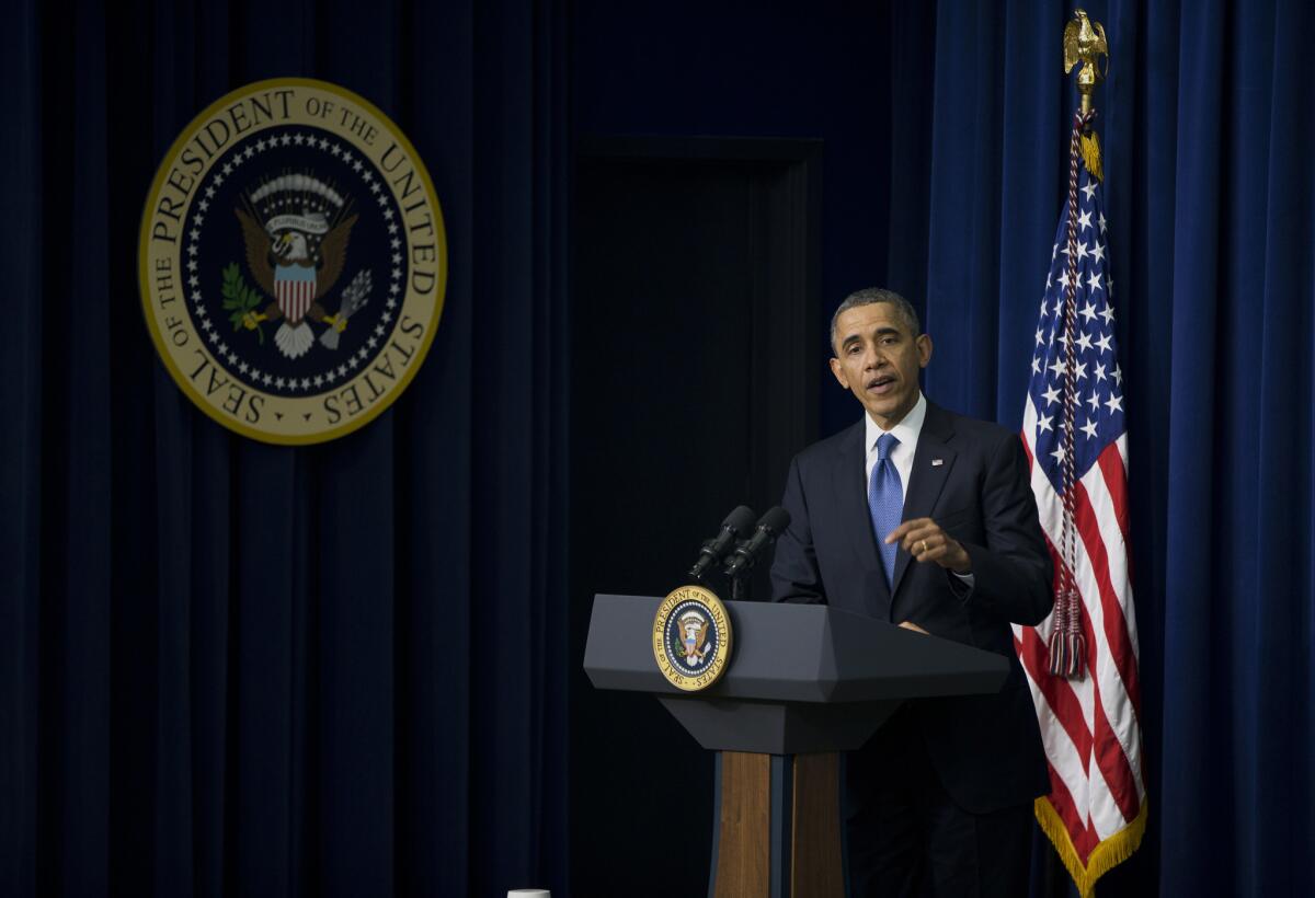 President Obama during a White House Youth Summit event at the White House.