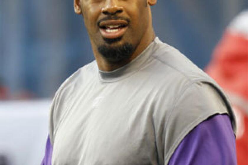 Donovan McNabb, shown with the Minnesota Vikings in 2011, might be available if a team like the Pittsburgh Steelers came knocking.