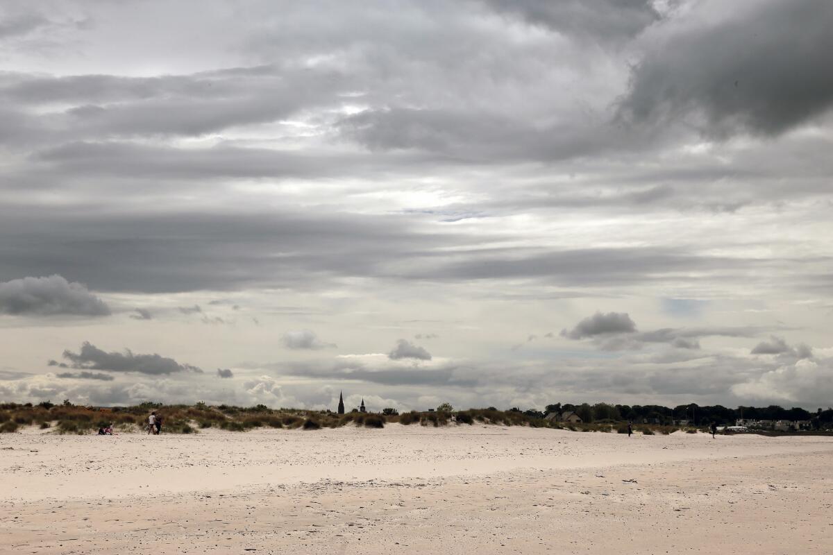 Nairn Beach in Scotland.