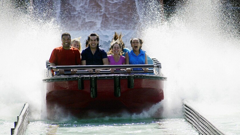 Top 25 Theme Park Water Rides In The U S Los Angeles Times