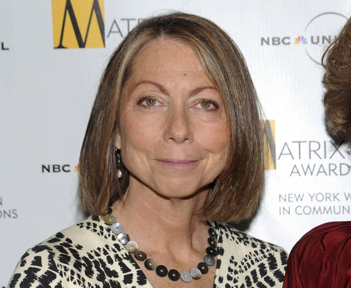 Then-New York Times managing editor Jill Abramson attends an awards ceremony in New York in 2010. She was that paper's executive editor from September 2011 until May 2014.