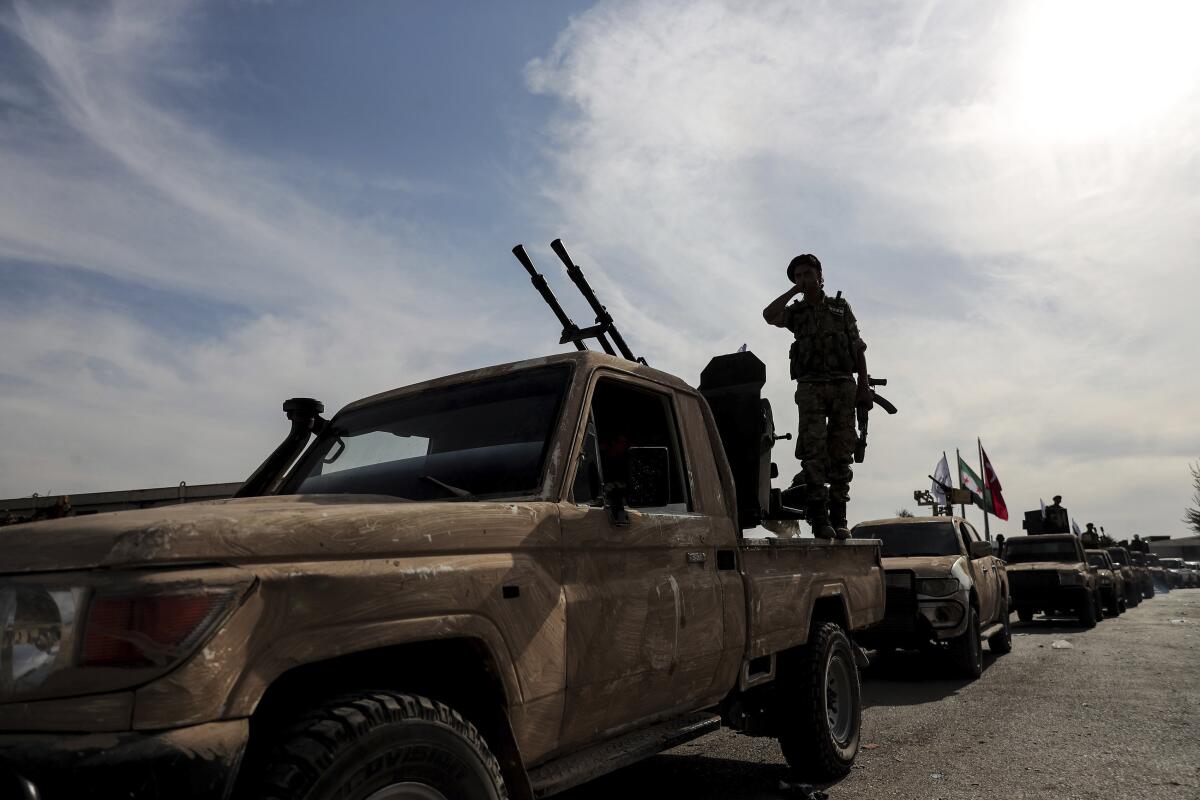 Syrian Kurdish fighters 