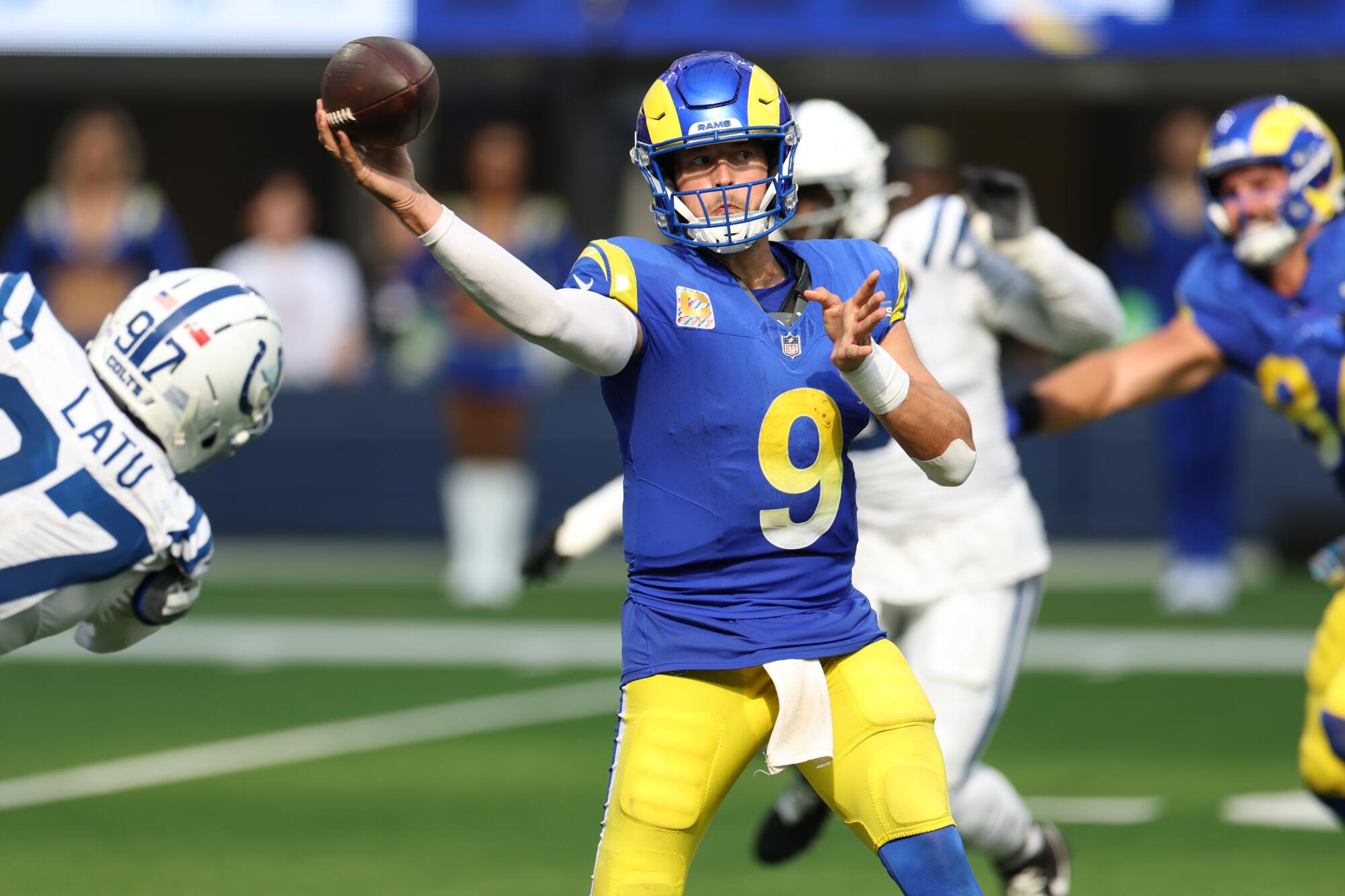 Why Rams QB Matthew Stafford is off to the best start of his career - Los Angeles Times