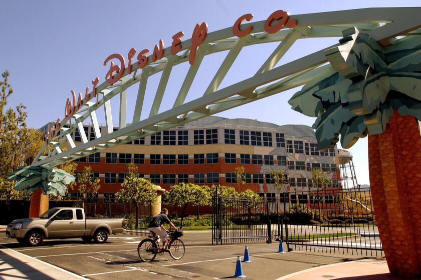 Shown are the Walt Disney Co. headquarters in Burbank.