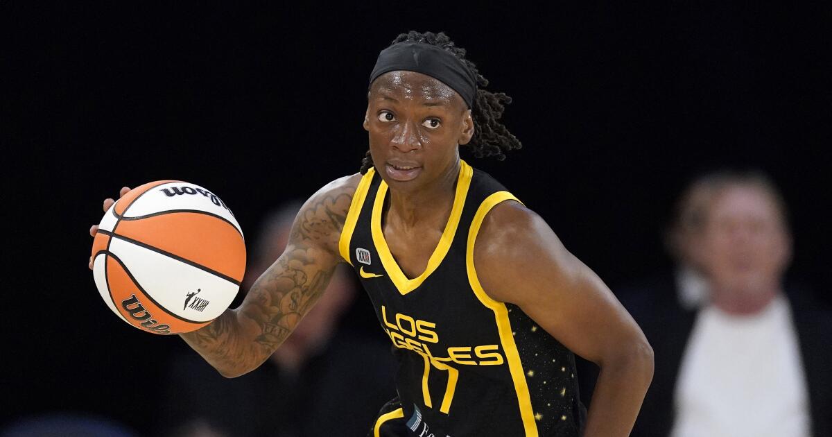 Sparks guard Brittney Sykes chosen to WNBA all-defensive team - Los Angeles  Times