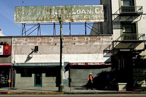 The building at 5th and Main Street in downtown Los Angeles was once part of an opera house, next a burlesque theater and then a series of restaurants. Now, two women are turning it into the Nickel Diner.