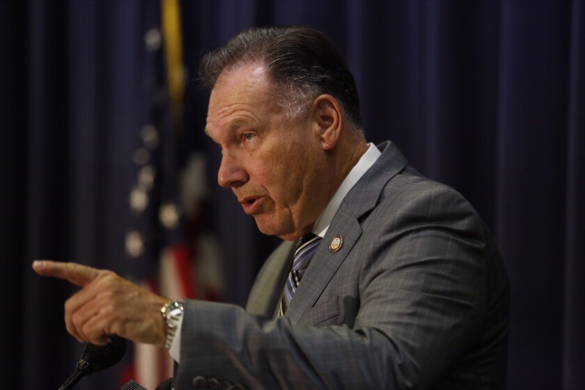 The office of Orange County Dist. Atty. Tony Rackauckas was removed from one of its most high-profile cases: the prosecution of mass murderer Scott Dekraai. The judge said prosecutors repeatedly violated Dekraai’s rights by failing to turn over evidence.