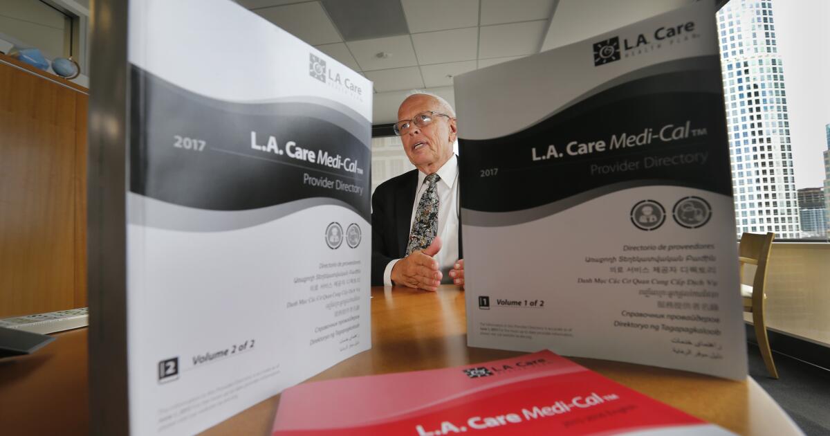 State settles with L.A. Care Health Plan over fines