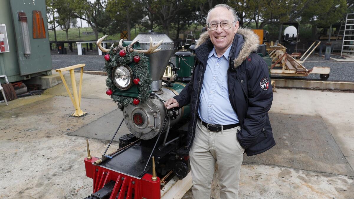 Matassa is a board member and vice president of facilities for the Orange County Model Engineers, which operates a 7.5-inch gauge railroad with more than 5 miles of track on the eastern side of Fairview Park.