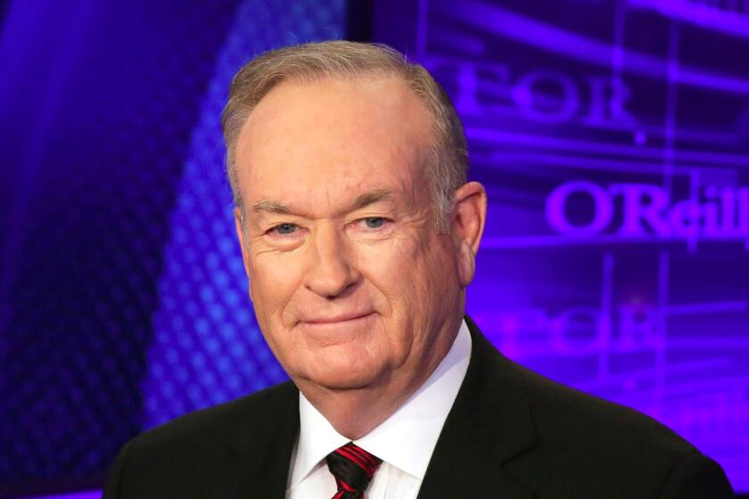 FILE - In this Oct. 1, 2015 file photo, Bill O'Reilly of the Fox News Channel program "The O'Reilly Factor," poses for photos in New York. OâReilly says in a statement posted to his website that he is âvulnerable to lawsuitsâ because of his high-profile job in response to a New York Times report, Saturday, April 1, 2017, detailing payouts made to settle accusations of sexual harassment and other inappropriate behavior. Fox Newsâ parent company 21st Century Fox backed him in a statement. AP Photo/Richard Drew, File)